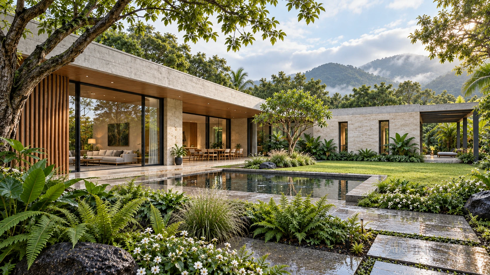Maison Jardin — perspective