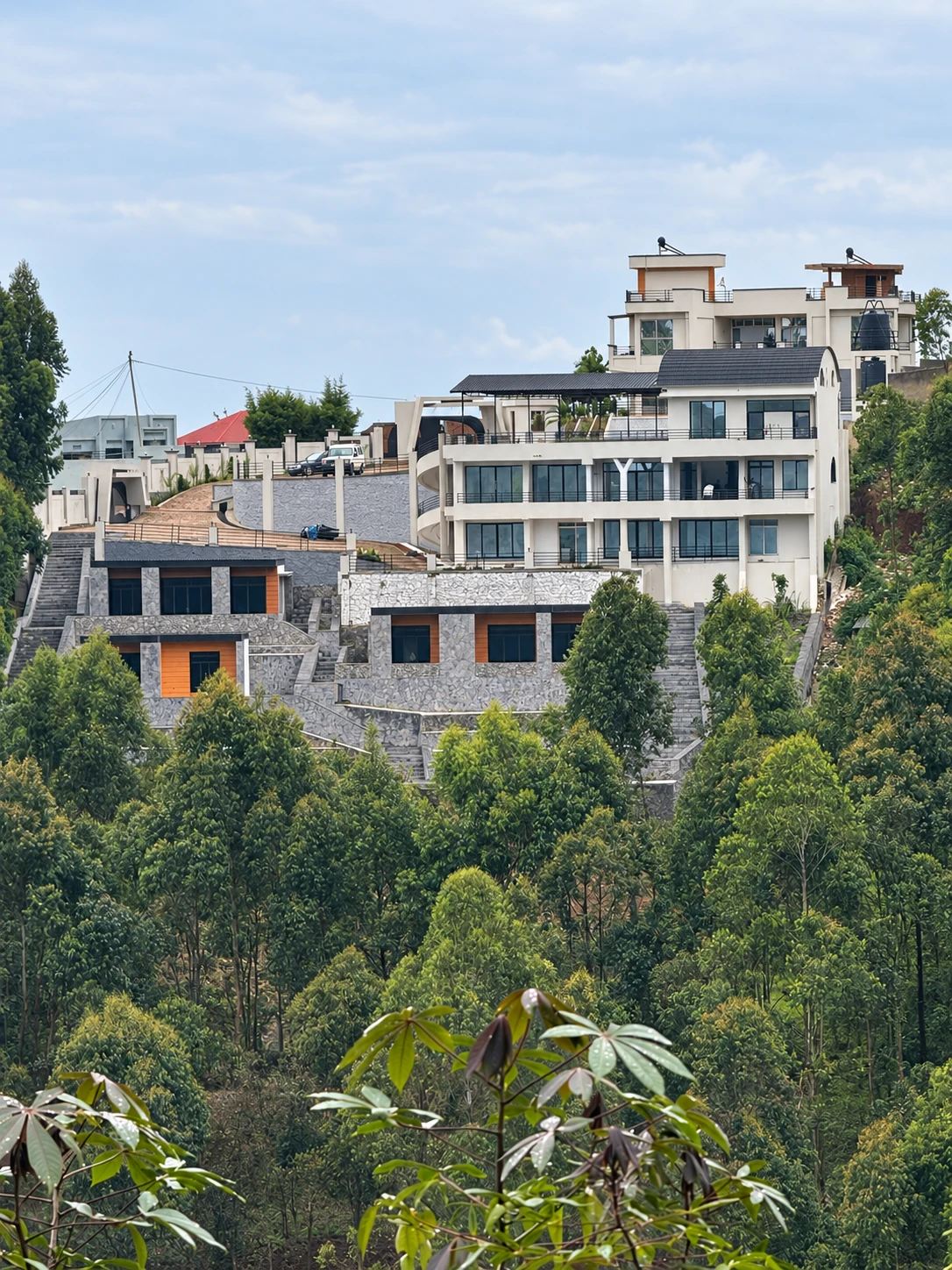 Connection Hotel — Full hillside complex