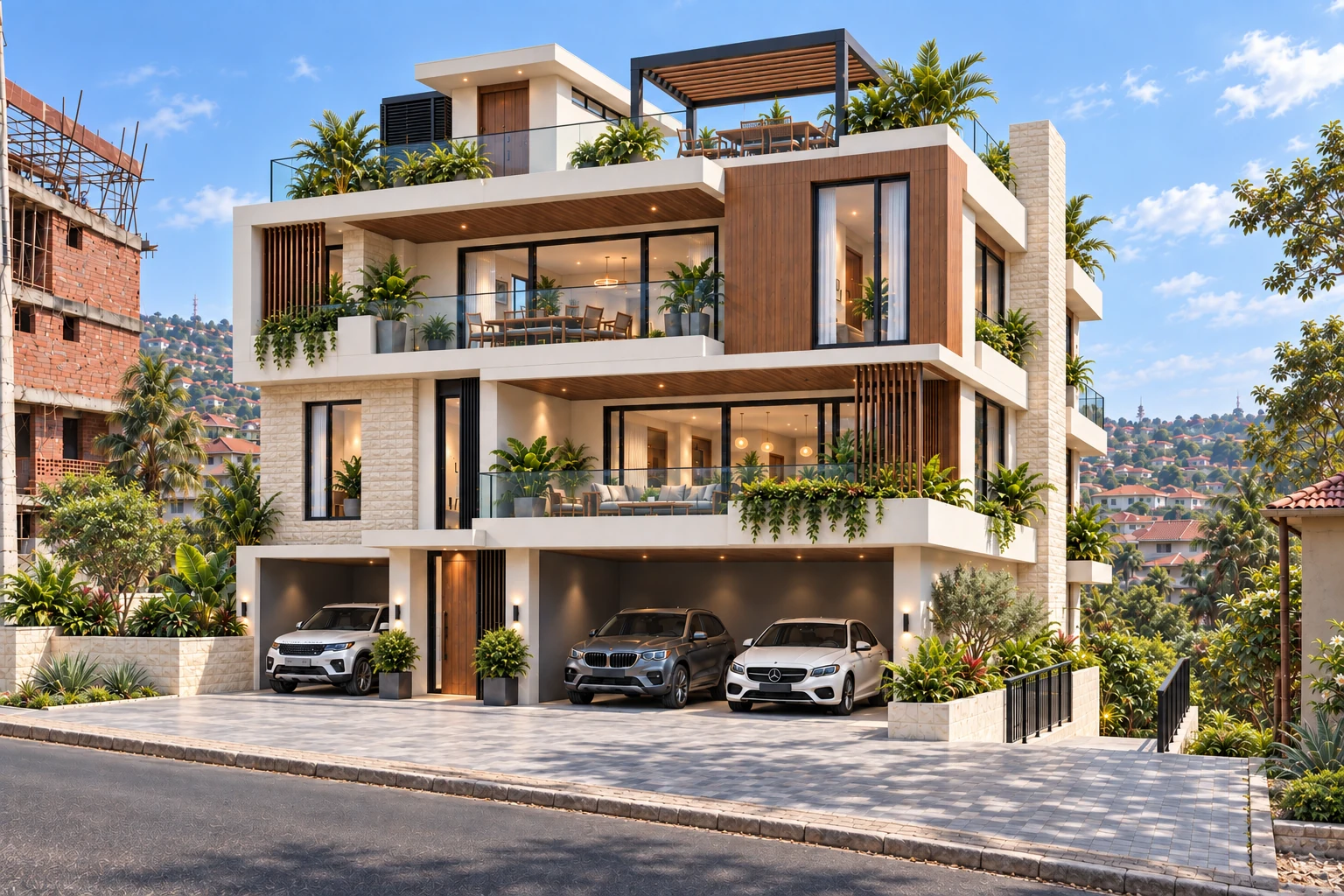 Rusororo Apartment Residence — front perspective